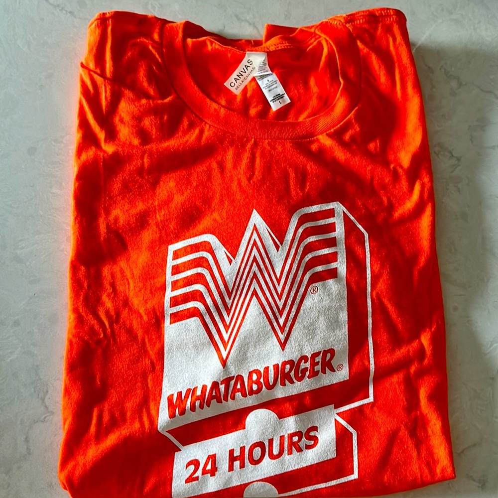 Whataburger “24 Hours” Large T-Shirt